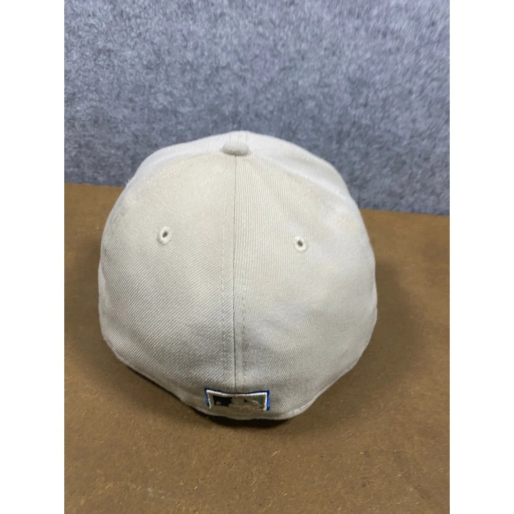 New Era 59FIFTY Chicago White Sox Fitted Hat 7 1/8 Cream Navy 1993 AL West Champ
